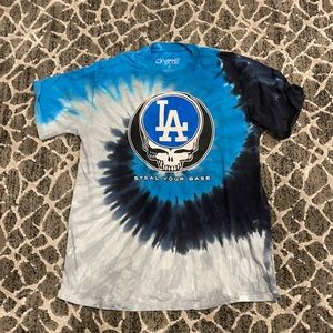 Grateful Dead LA Dodgers Tie-Dye Tee